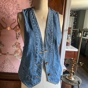 Denim vest